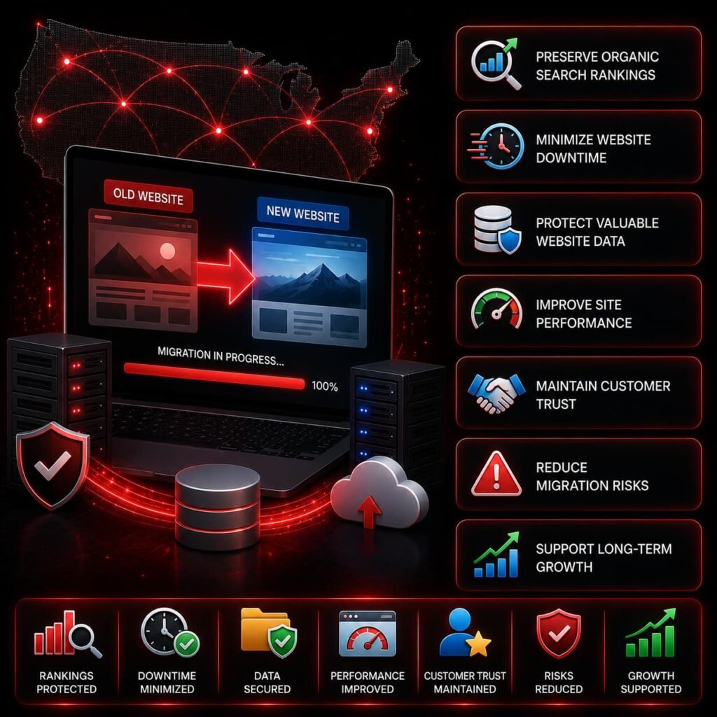 "Key Benefits of Website Migration Services USA for Business Growth"