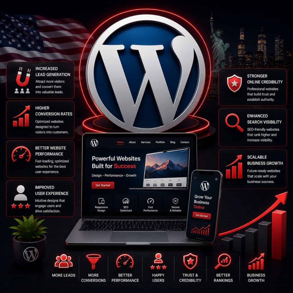 Key Benefits of WordPress Development Services USA for Business Growth