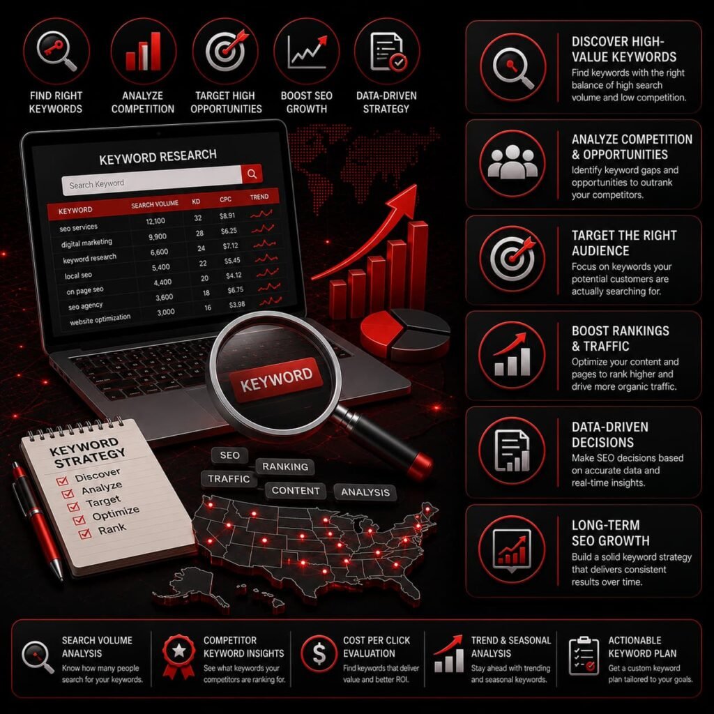 Keyword Research Services USA - Discover High-Value Keywords for SEO Growth