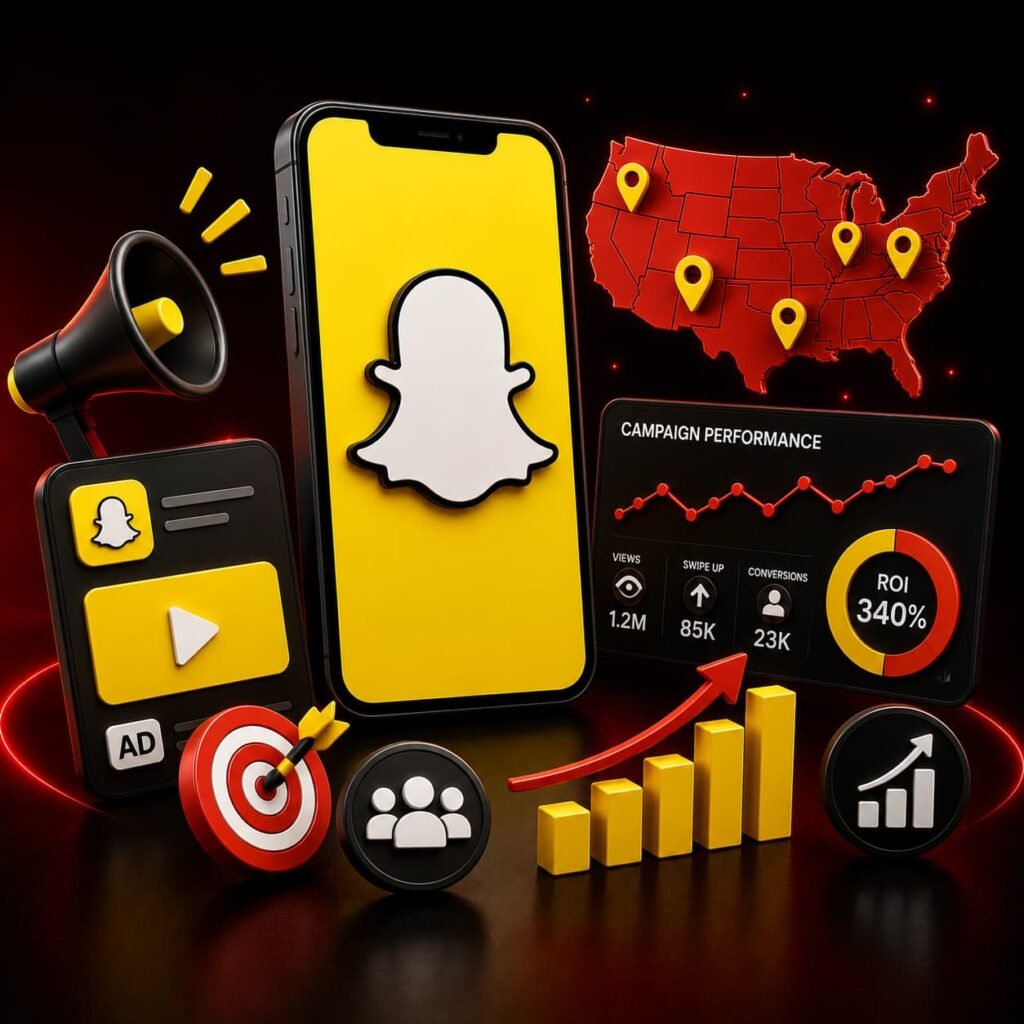 Turn Attention into Growth with Snapchat Advertising Agency USA Campaigns