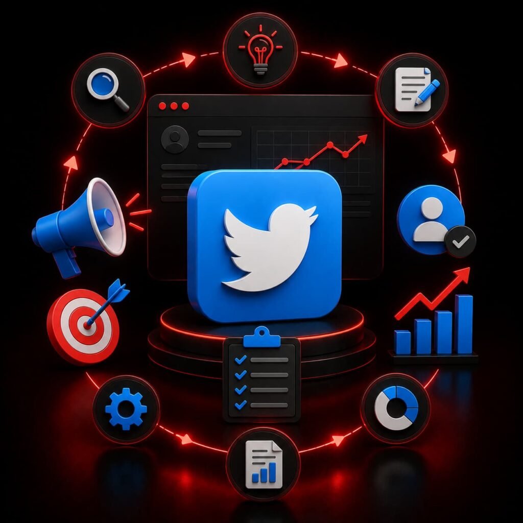 Full-Service Twitter Marketing Agency USA for Planning to Reporting
