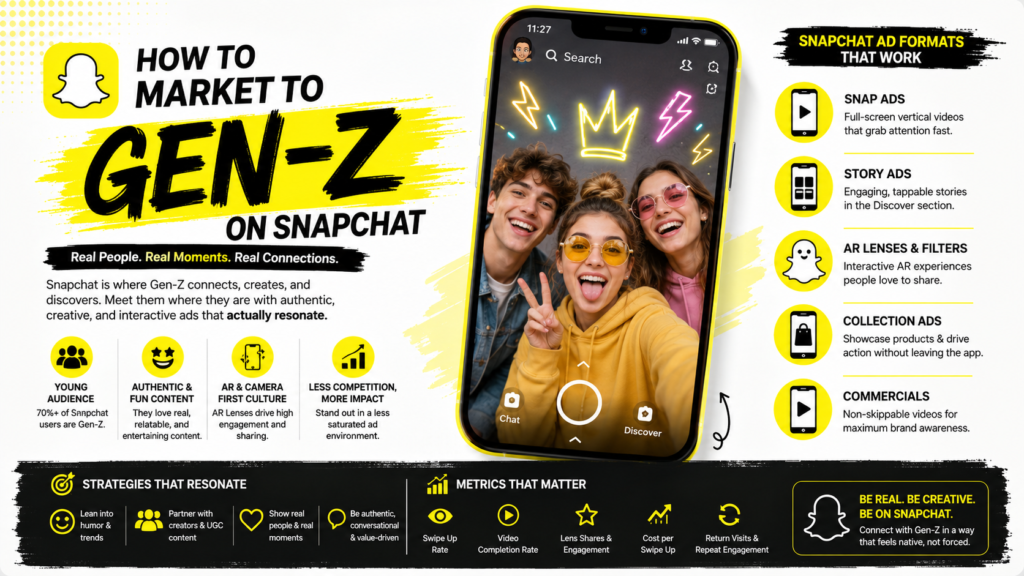 How to market to Gen-Z on Snapchat 2026 guide