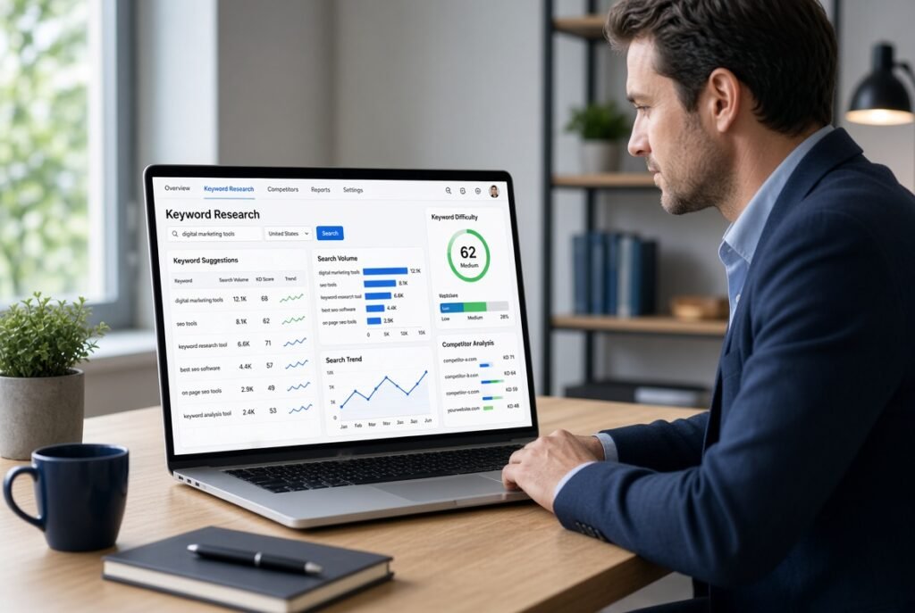 Comparison of the best keyword research tools for SEO success
