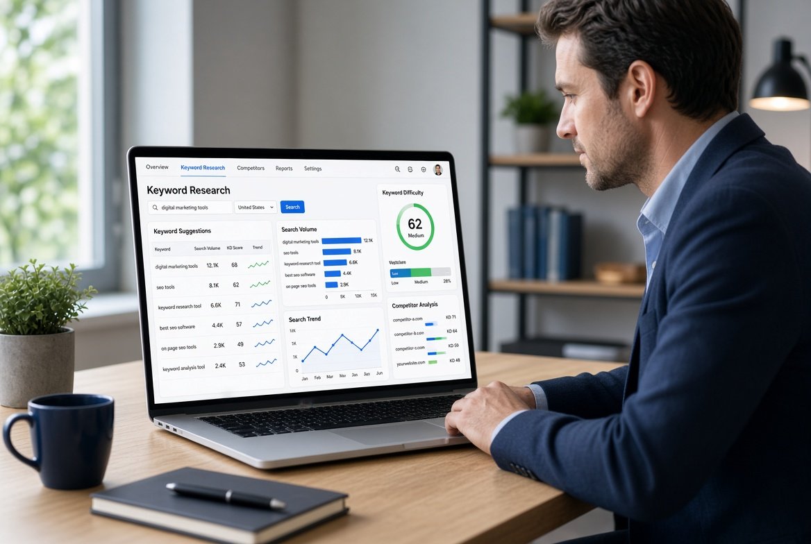 Comparison of the best keyword research tools for SEO success